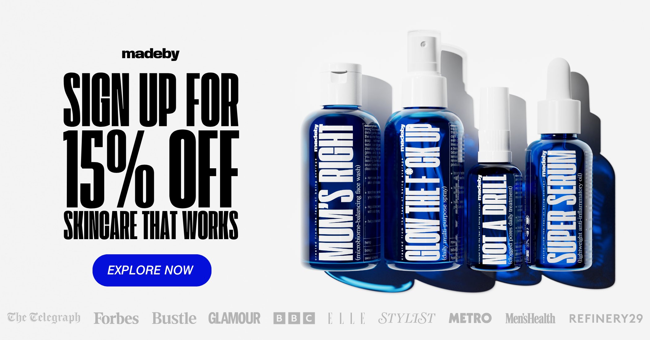 madeby | no bs skincare that *actually* works
– MADEBY